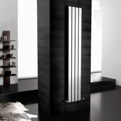 Vertical Radiator Tambora Chrome Flat Panel - 1800x300mm 