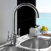 Tolmer Kitchen Mixer Tap, Chrome 