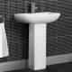 Geneva Sink Pedestal and Basin - Single Tap Hole 