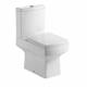 Sinoe Bold Close Coupled Square Toilet and Cistern 