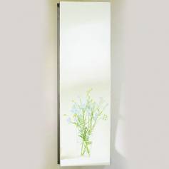 Sterling 380mm Stainless Steel Corner Mirror Cabinet 