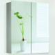 670 x 600 x 130mm stainless steel bathroom cabinet with mirror 