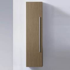 Redmond Oak 350mm Wall Mounted Storage Unit - Tall  