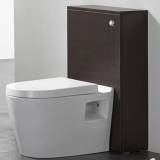 Lassen Wenge 500mm Back To Wall Toilet Unit 