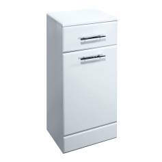Abbott 300mm Gloss White Storage Unit - 300mm Depth 