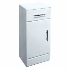 Abbott 250mm Gloss White Storage Unit - 300mm Depth 