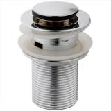Basin Waste - Slotted Push Button Pop-Up 