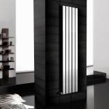 Vertical Radiator Tambora Chrome Flat Panel - 1800x376mm 
