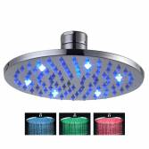 8" LED Round Shower Head (200mm) 