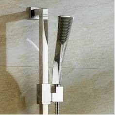 Wave III Chrome Effect Hand Held Shower Head 