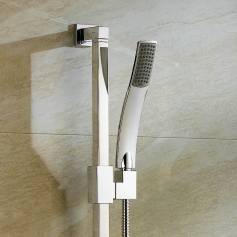 Wave II Chrome Effect Hand Held Shower Head 