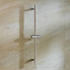 Shower Riser - Round Chrome Effect Rail 