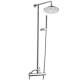 8&quot; round shower with hand held and bracket 