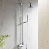 Exposed Shower Kits - 200mm Round Head &amp; Hand Held 