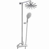 8.7" Star Shower with Multi-Function Hand Held and Bracket 