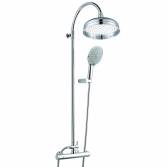 Traditional Rain Shower with Multi-Function Hand Held and Bracket 