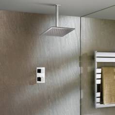 Tugela Thermostatic Shower Mixer Kit with 305mm Square Head 
