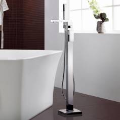 Canim Freestanding Bath Mixer Tap with Hand Held Shower Head 