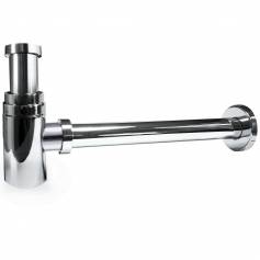 Round Chrome Basin Bottle Waste Trap 