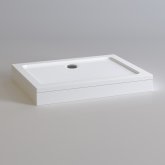 1000x760mm Rectangular Easy Plumb Stone Shower Tray