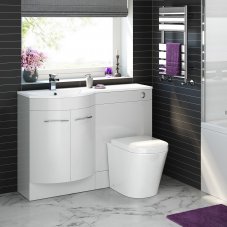 Alexis Gloss White Combined Furniture