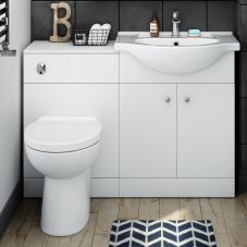 Blanc Matte White Combined Furniture