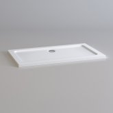 1200x700mm Rectangular Ultra Slim Stone Shower Tray