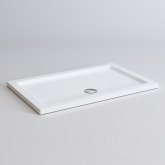 1200x760mm Lightweight Square PU Shower Tray