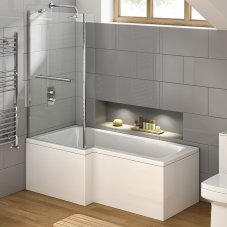 L Shaped Shower Baths