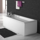 1600x700x540mm Square Single Ended Bath