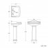 1700x750mm Victoria Roll Top Free Standing Bath Suite - Ball Feet