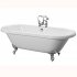 1700x750mm Victoria Roll Top Free Standing Bath Suite - Ball Feet
