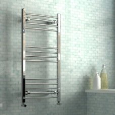 Nancy Chrome Curved Towel Radiators