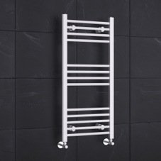 Polar White Straight Towel Radiators