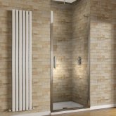 800mm - 8mm Glass - EasyClean Hinged Door Alcove Shower Enclosure - Premium Range