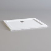 900x760mm Rectangular Ultra Slim Stone Shower Tray