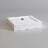 900x900mm Square Easy Plumb Stone Shower Tray