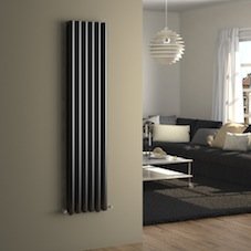 Black Vertical Radiators