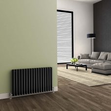 Black Horizontal Radiators