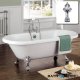 1700mm Victoria Traditional Roll Top Bath with Dragon Feet
