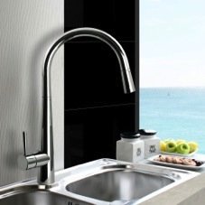 Chrome Pull Out Kitchen Taps