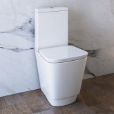 Portel Close Coupled Toilet and Cistern inc Luxury Soft Close Seat