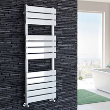 Medina White Flat Panel Towel Radiators