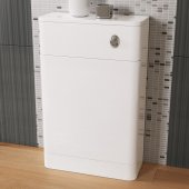 Tuscany Gloss White 800mm Back To Wall Toilet Unit