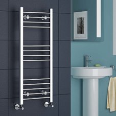 Natasha Chrome Straight Towel Radiators