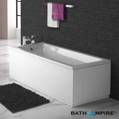 Square Single Ended Bath - 1700x750x540mm