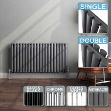 Huntington Oval Tube Horizontal Radiators