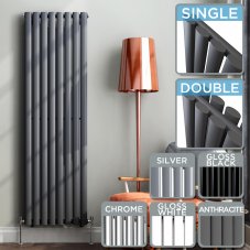 Ember Oval Tube Vertical Radiators