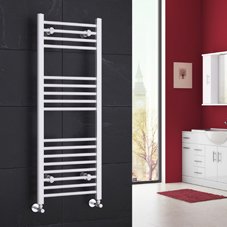 Polar White Straight Towel Radiators
