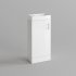 Portland Gloss White Slimline Basin Unit - Floor Standing